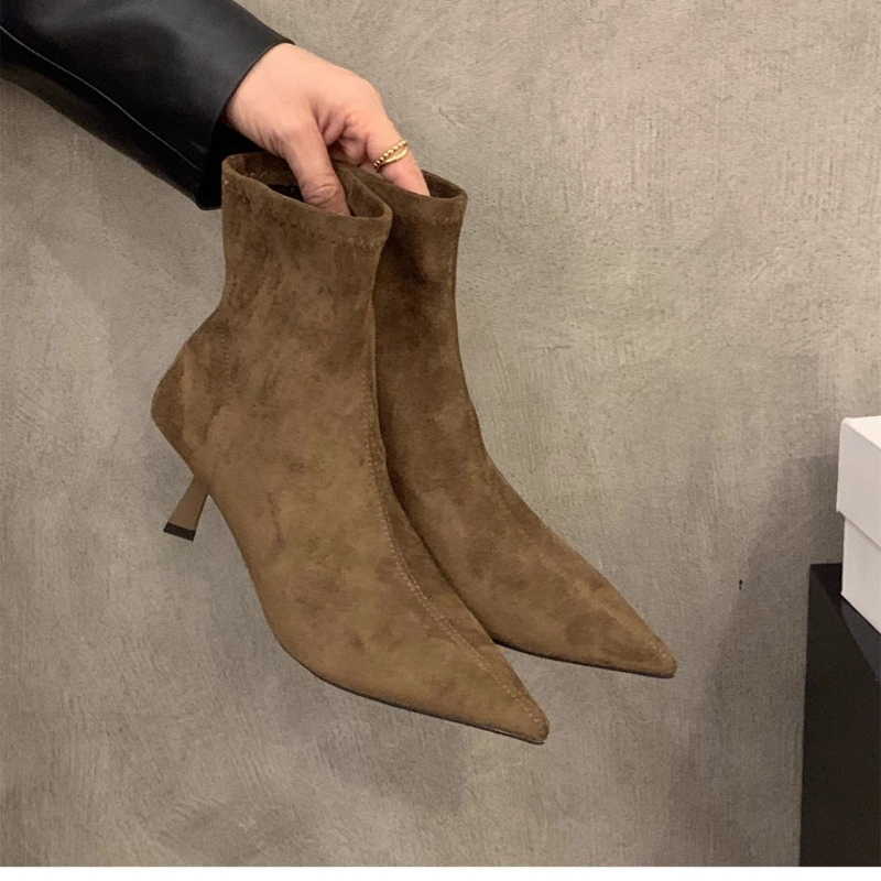 Women's Suede Stretch Ankle Bo - Women'S Fashion Socks review and price