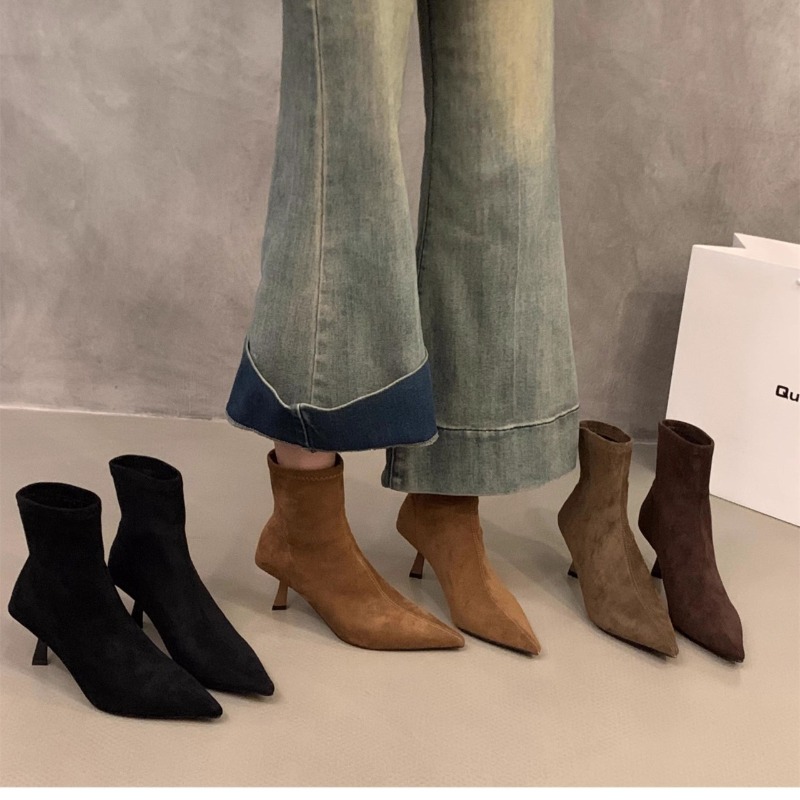 Women's Suede Stretch Ankle Bo - Women'S Fashion Socks review and price