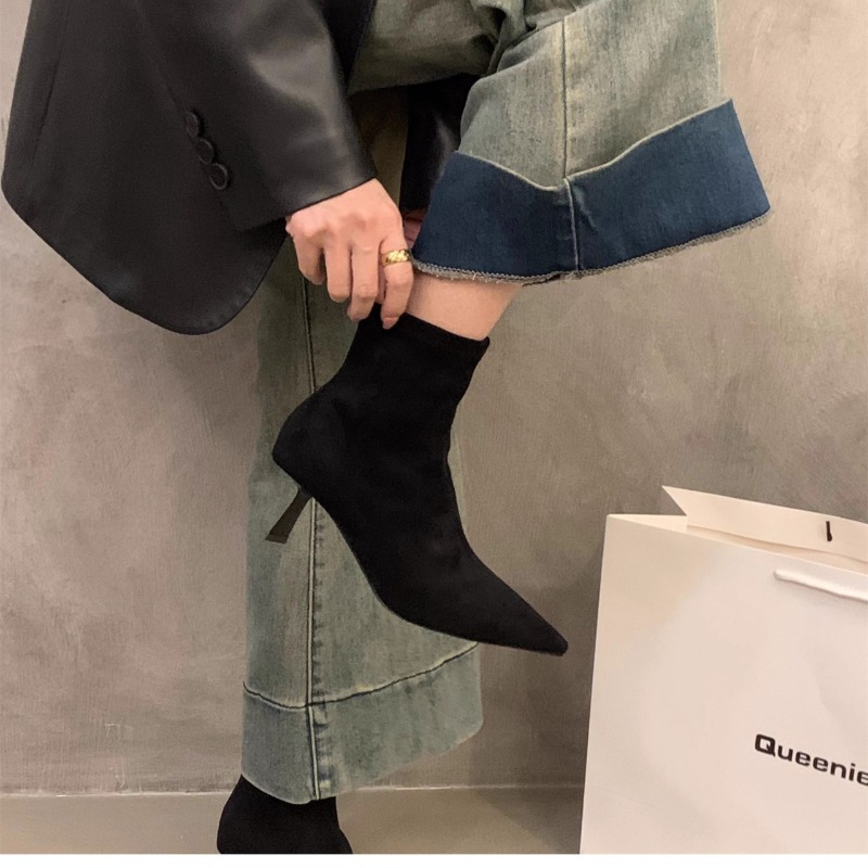 Women's Suede Stretch Ankle Bo - Women'S Fashion Socks review and price