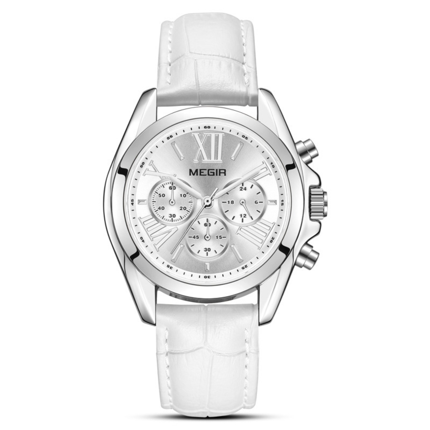 MEGIR New Luxury Leather Watch - Women Fashion Brand review and price