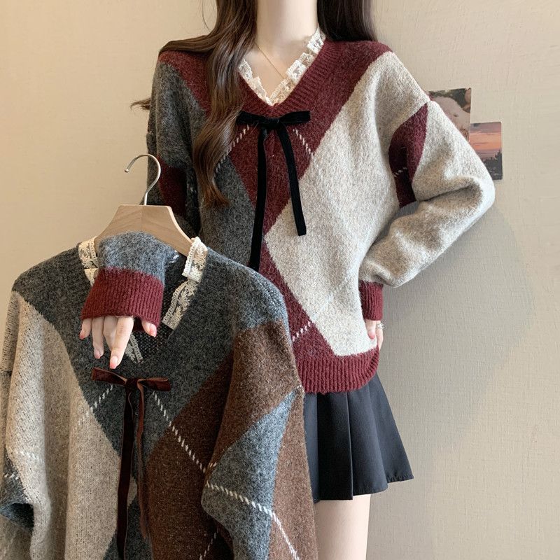 Knitted Sweaters For Women V N - Women'S Fashion Trends Fall 2025 review and price