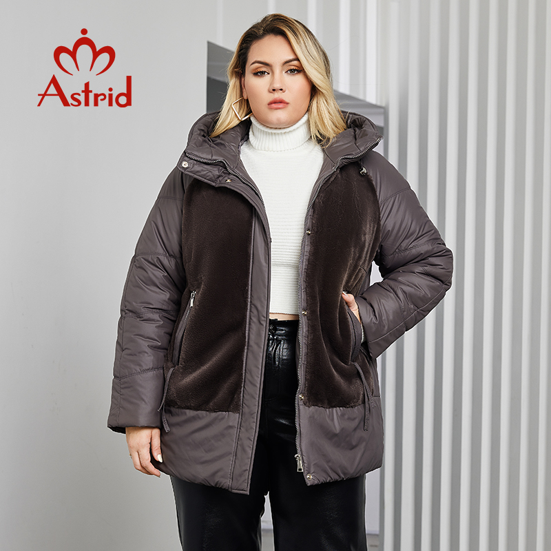 Astrid Plus Size Winter Jacket - Women'S Fashion Quilted Jacket review and price