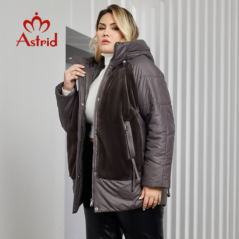 Astrid Plus Size Winter Jacket - Women'S Fashion Quilted Jacket review and price