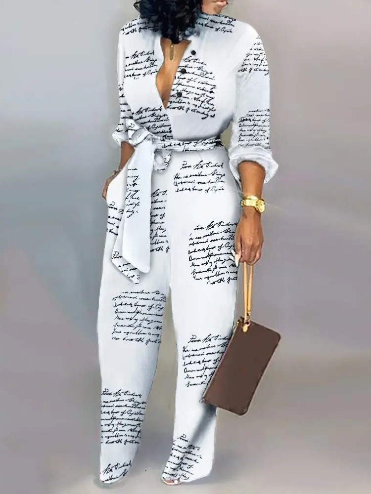 Women Fashion Letter Print Lon - Women'S Fashion Overalls review and price