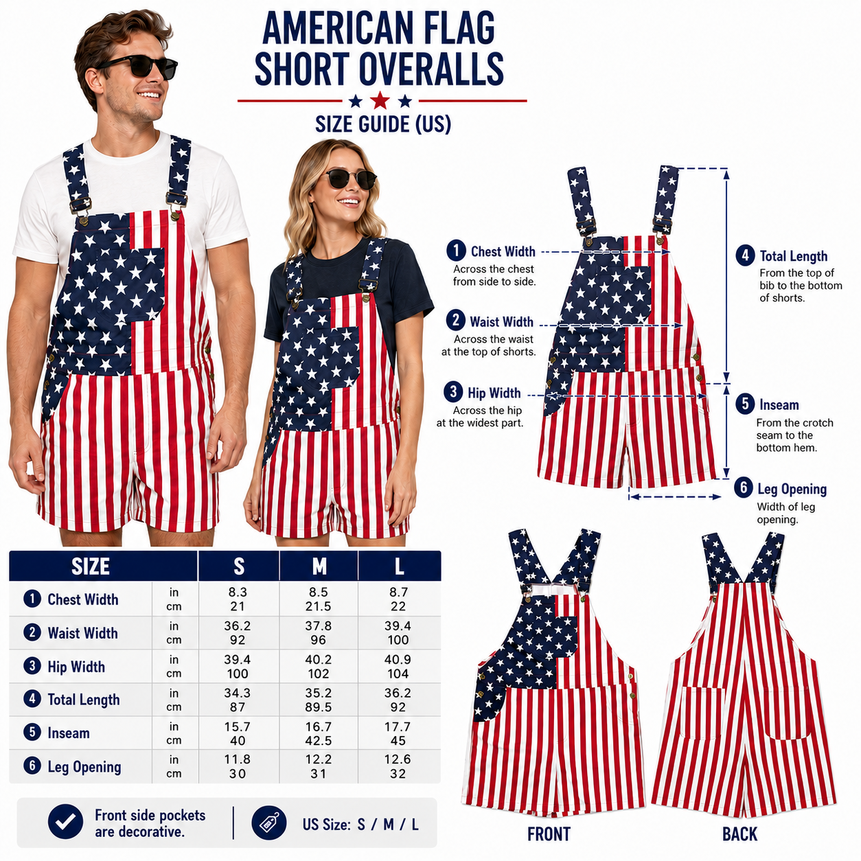 American Flag Printed Bib Over - Women'S Fashion Overalls review and price