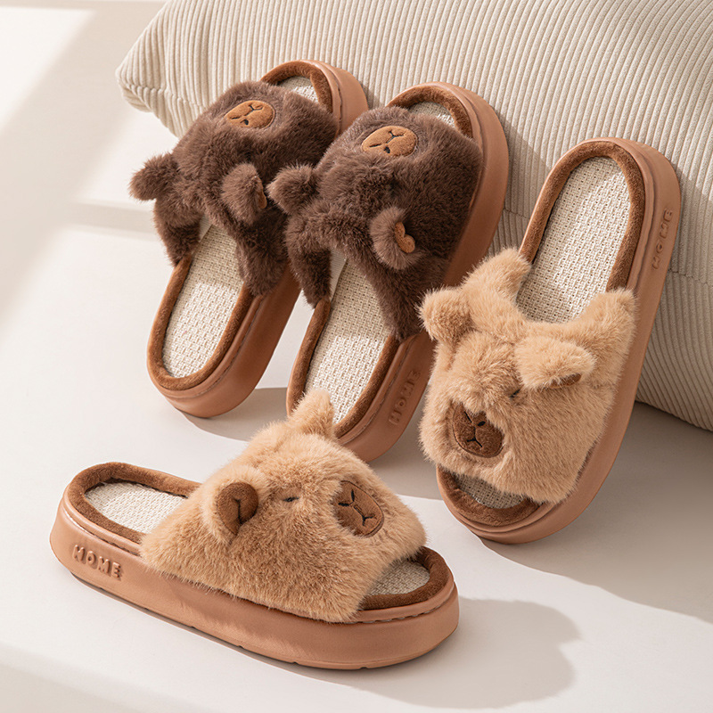Hemp Cartoon Women's Slippers  - Women'S Fashion Footwear review and price