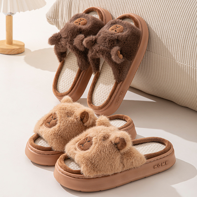 Hemp Cartoon Women's Slippers  - Women'S Fashion Footwear review and price