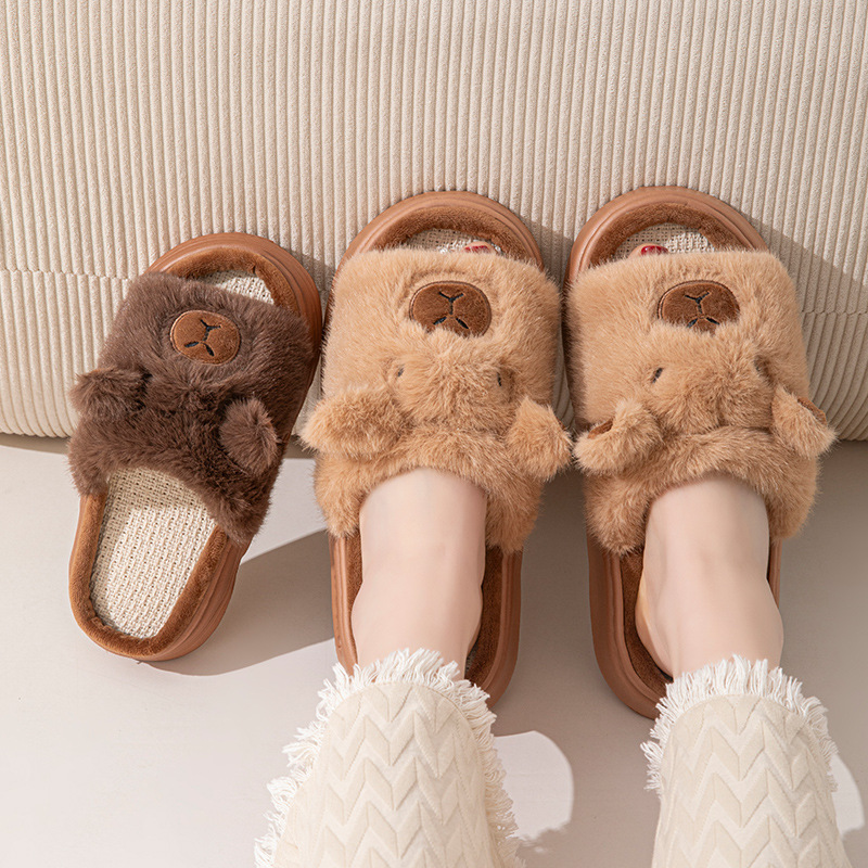 Hemp Cartoon Women's Slippers  - Women'S Fashion Footwear review and price