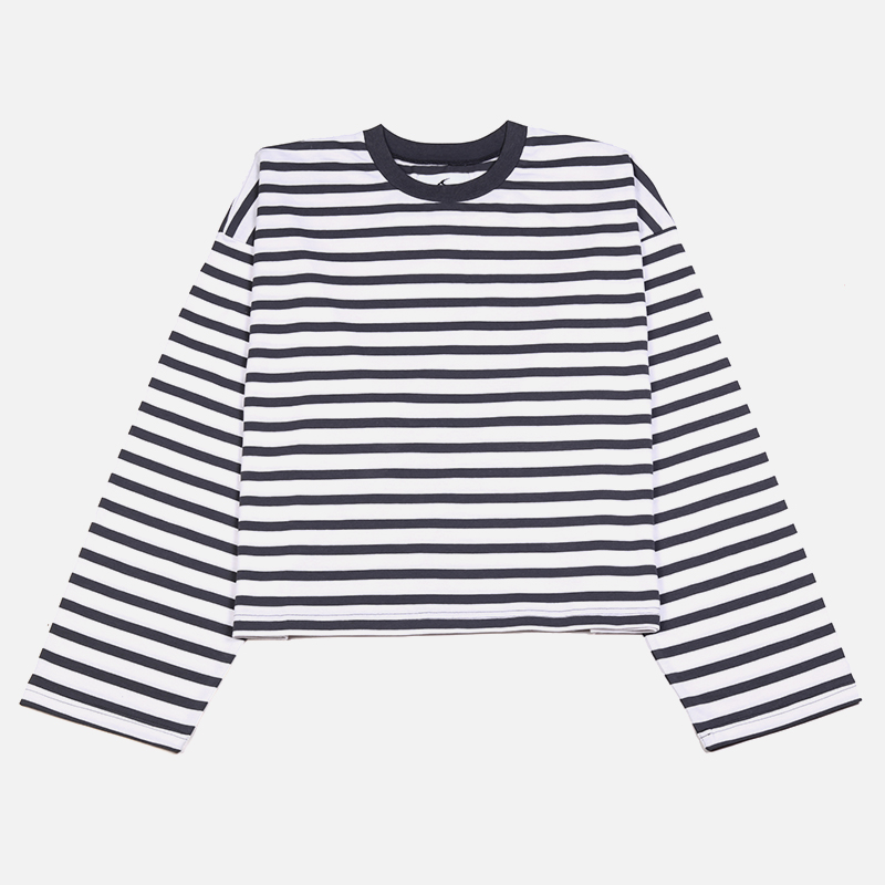 SCFFRS Striped Sweatshirt Tops - Women Fashion Styles review and price