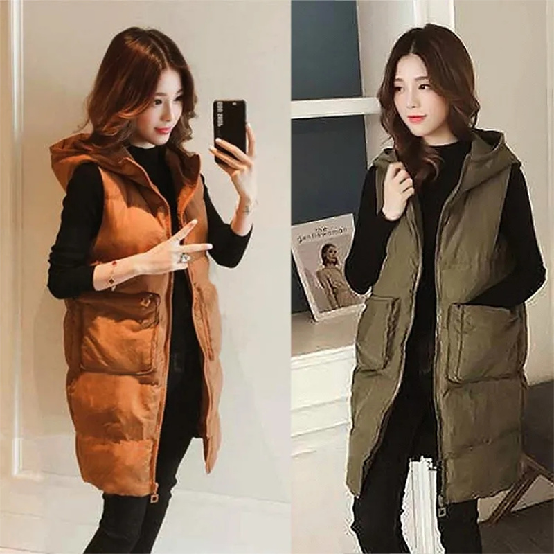 2026 New Winter Sleeveless Tan - Puffer Vest Fashion Women review and price