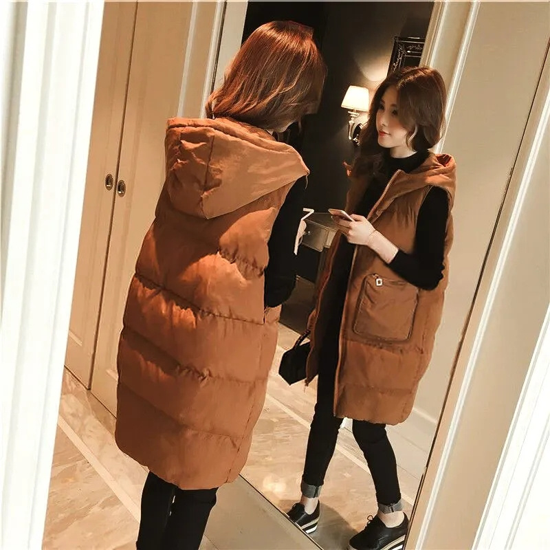 2026 New Winter Sleeveless Tan - Puffer Vest Fashion Women review and price