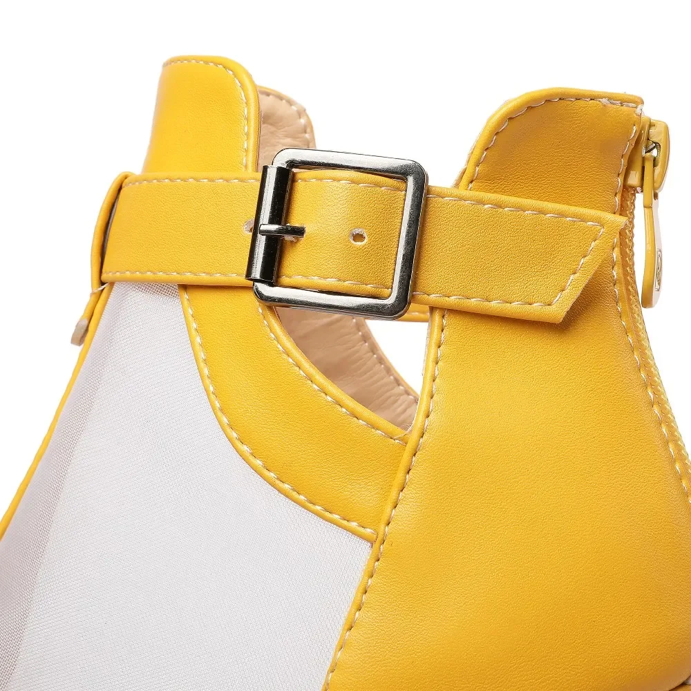 Yellow Platform Sandals Women  - Women'S Fashion Boots review and price