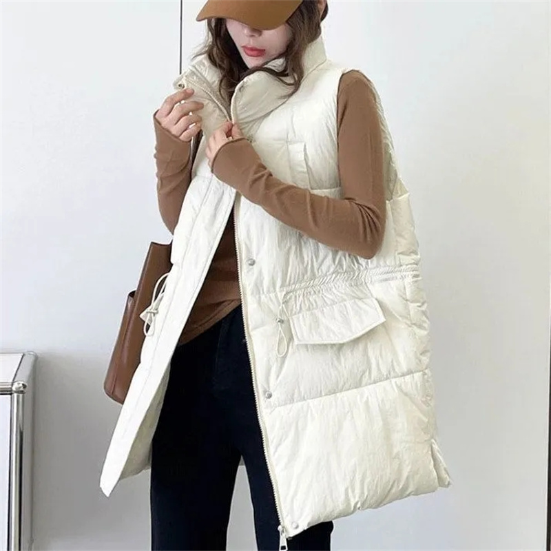 2025 New Women's Medium-length - Puffer Vest Fashion Women review and price