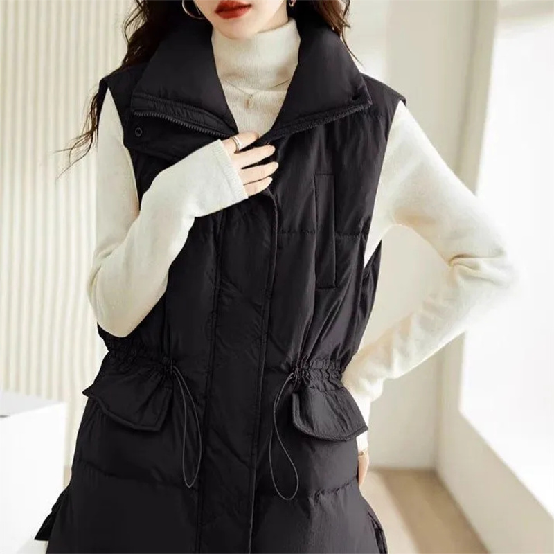 2025 New Women's Medium-length - Puffer Vest Fashion Women review and price