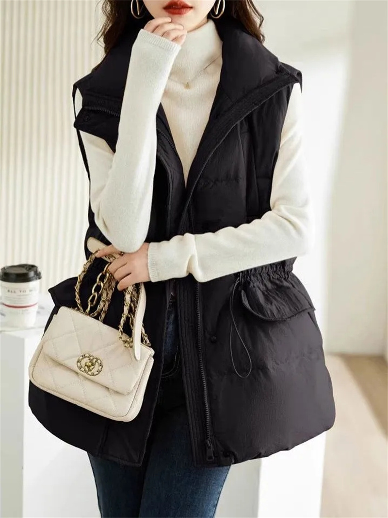 2025 New Women's Medium-length - Puffer Vest Fashion Women review and price