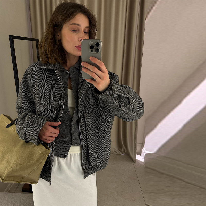 Chic Stylish Coat Stand-collar - Women'S Fashion Trends Fall 2025 review and price